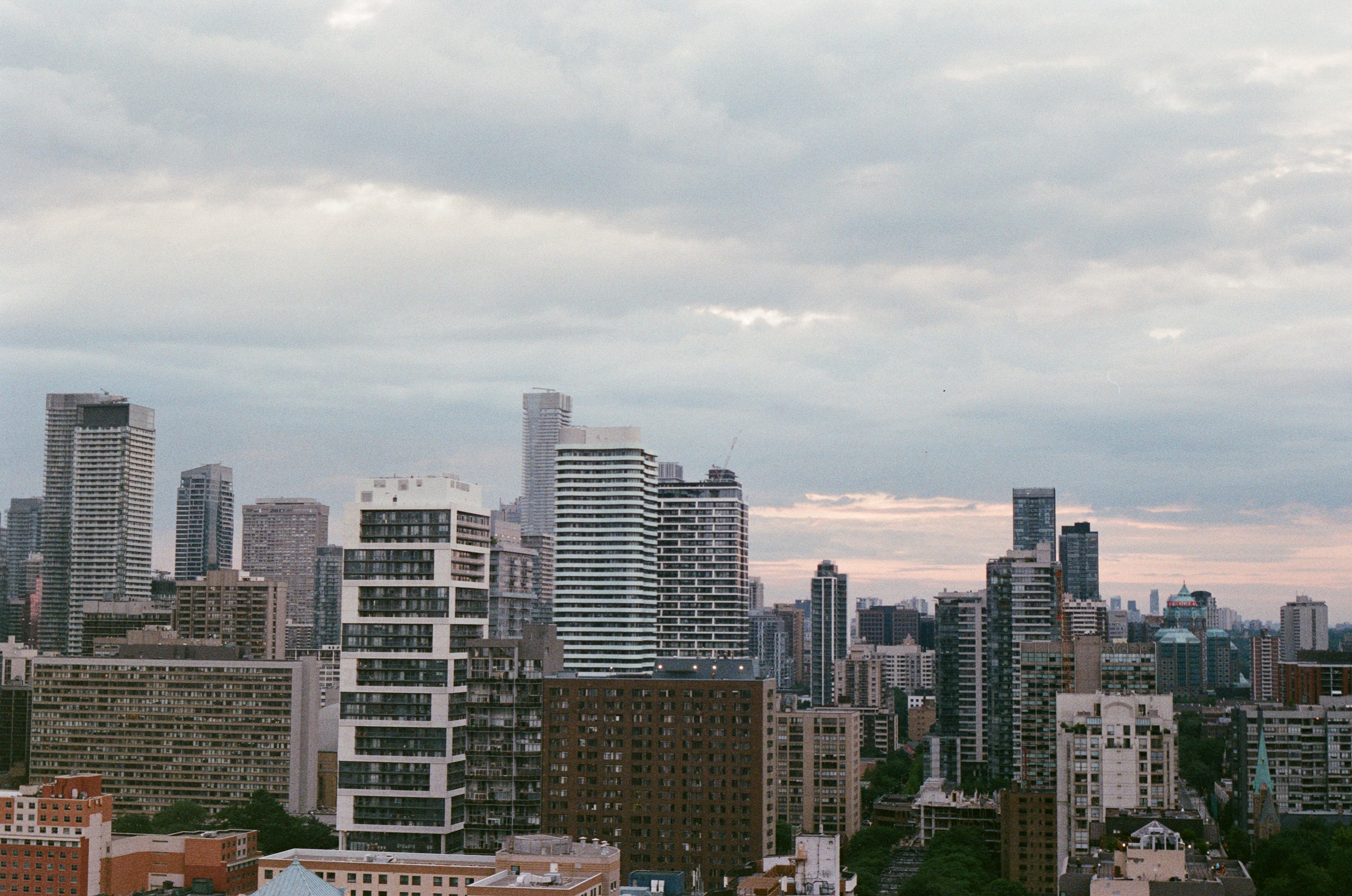 A photo of the Toronto Skyline